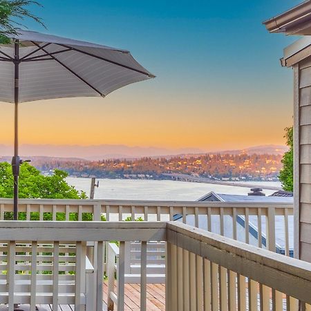 Sunrise On Lake Washington Villa Seattle Luaran gambar