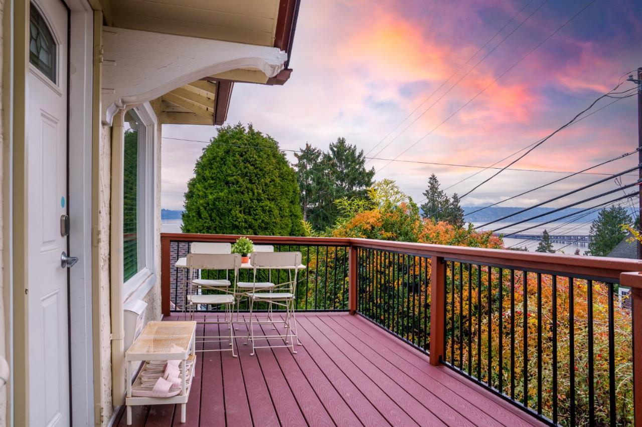 Sunrise On Lake Washington Villa Seattle Luaran gambar