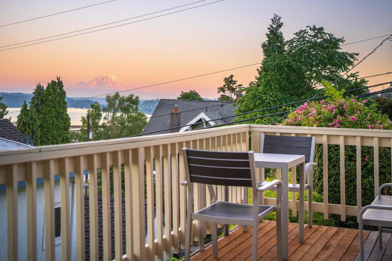 Sunrise On Lake Washington Villa Seattle Luaran gambar