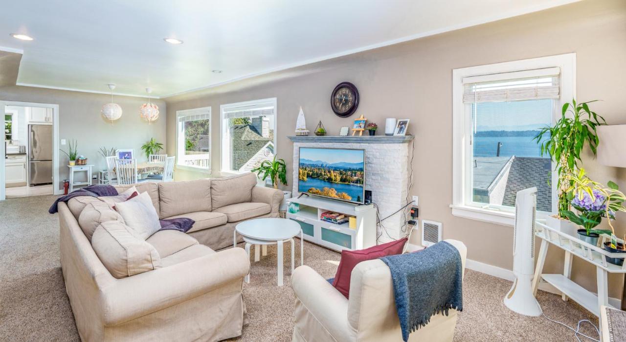 Sunrise On Lake Washington Villa Seattle Luaran gambar