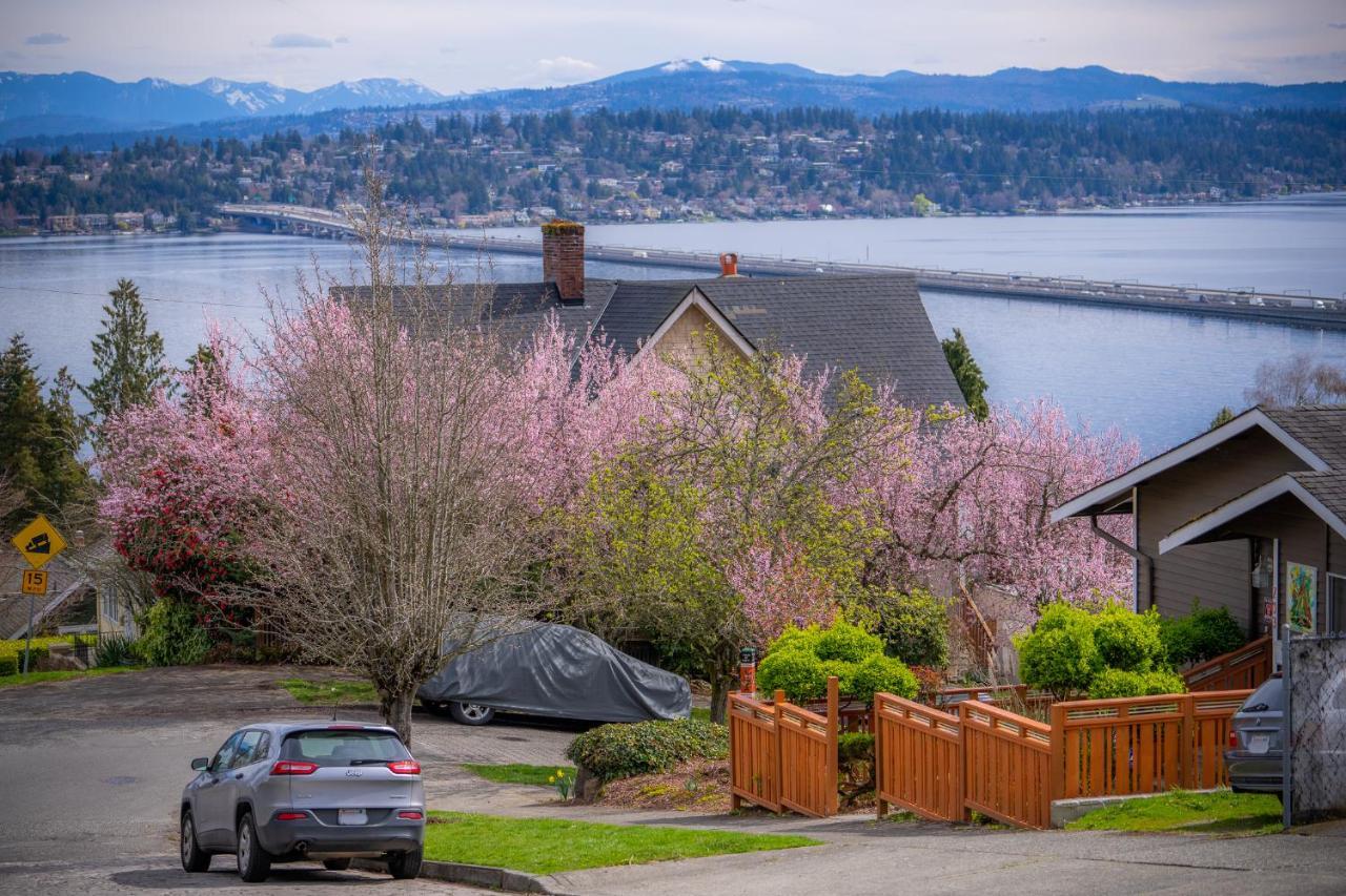Sunrise On Lake Washington Villa Seattle Luaran gambar